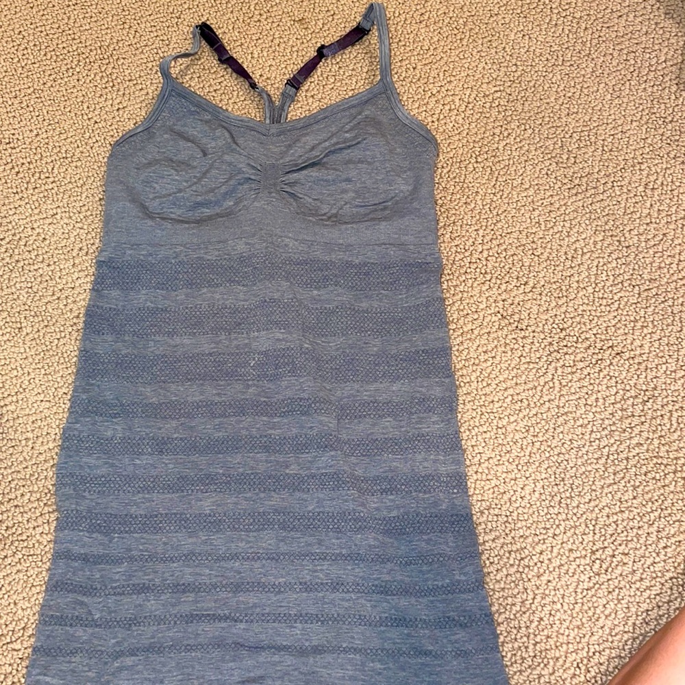 Lululemon tank top with built in sports bra